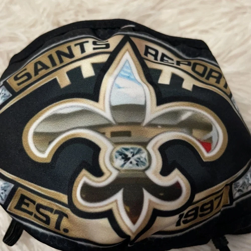 New Saints Report est 1997 face mask